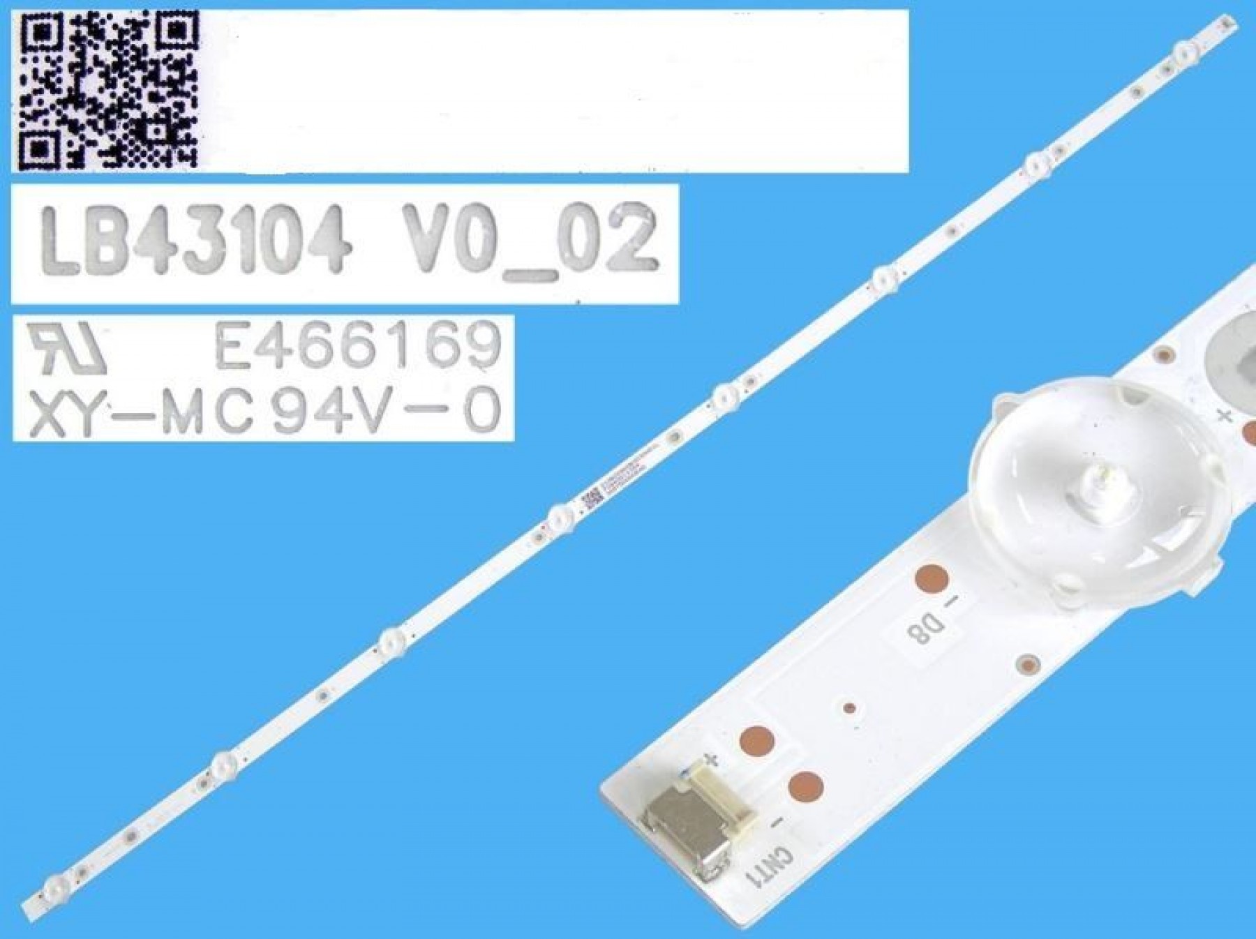 996599001090 996599001091 LED SET TPT430U3-EQYSHM.G S1V/S1T, LB43104 V0_02, LBM430M0801-BW-2 4*8led / 43PUS6162/12 FZ1/FZ2/FZ5, 43PUS6412/12 FZ1/FZ2/FZ3, 43PUT6262/12 43PUS6262/12 FZ1, 43PUS6412/12 FZ2/FZ3