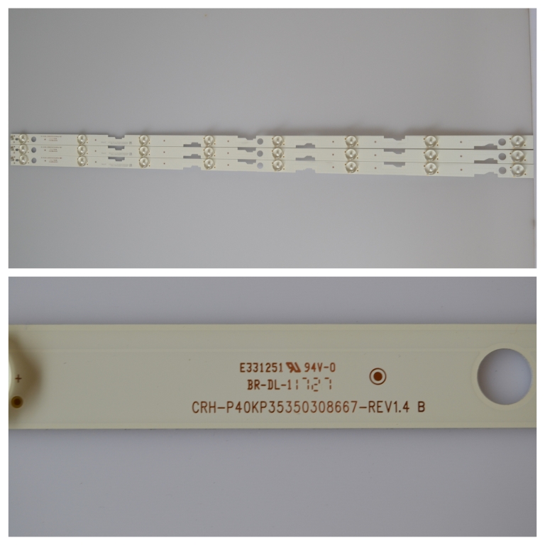 CRH-P40KP35350308667-REV1.5 LED SET LSC400FN05-8 LSC400HN02, ,LY.2K907G001,HOV40178-32Y 3*8led 3V 785mm/LC-40FI3422E,LC-40CFG6021K,LC-40FI3422E,LC-40UI7452E,LC-40FG3342E,LC-40UI7552E,40AJ2E,LC-40FG3242E