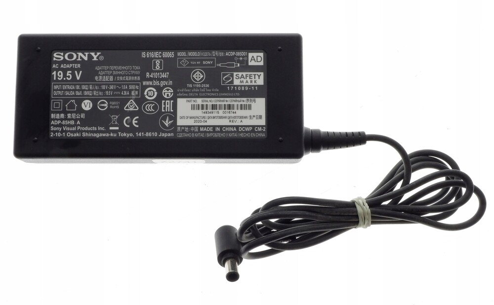 149349117 Захранване за телевизор SONY ACDP-085D01 85W 19.5V 4.36A