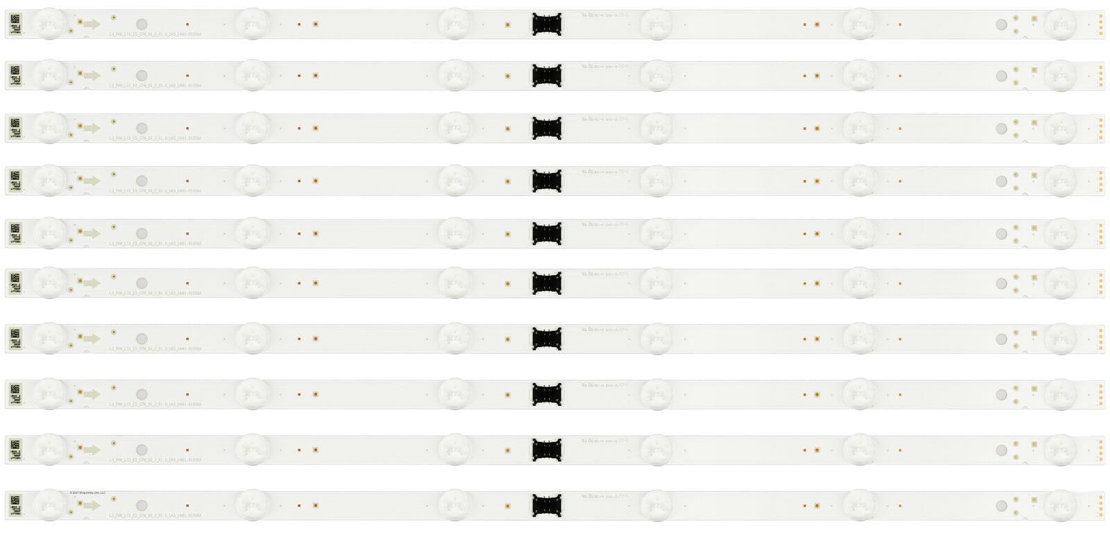 LM41-01056A LED SET YSBM055SNO01, L3_PHN_LYX_E5_CFM_S6_2_R1.0_UA5, 6led*10 / KD-55X81J KD-55X80J KD-55X85J KD-55XH8096 KD-55XH8196 KD-55XH8077