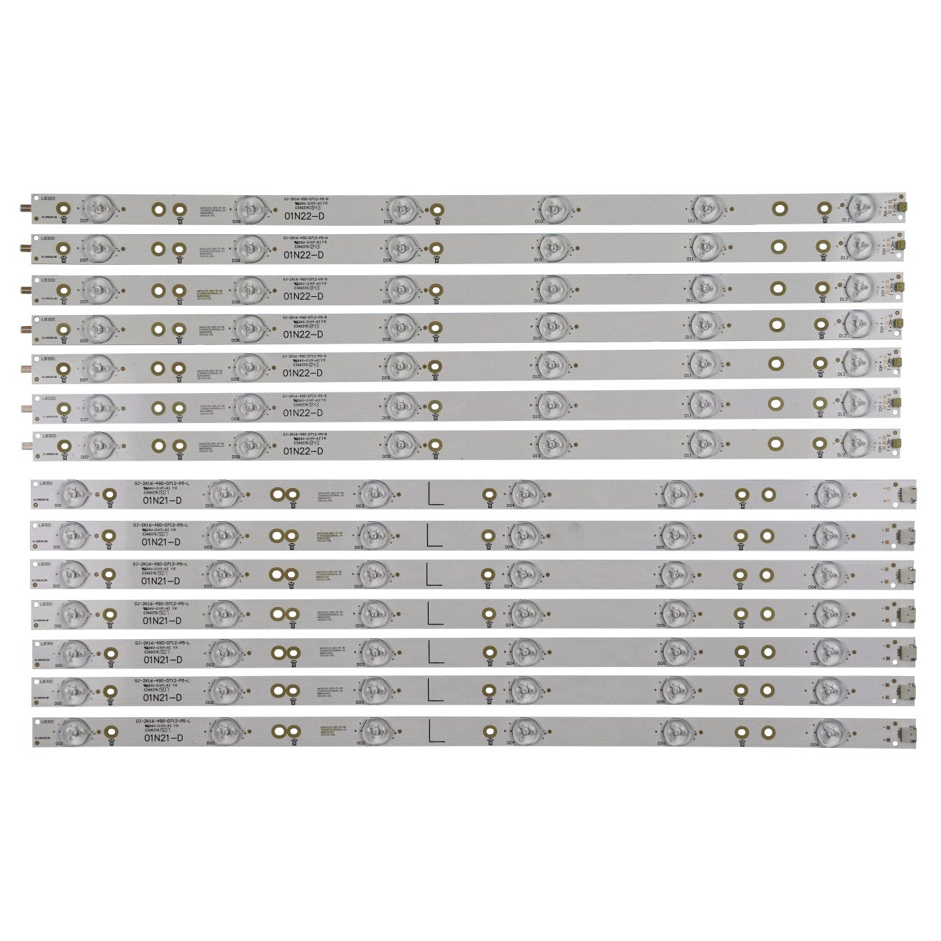 LB-PF3030-GJD2P6C490712 LED TPT490U2-EQYSHM.G REV.SC1L, GJ-2K16-490-D712-P5-L 7*6led+GJ-2K16-490-D712-P5-R 7*6led / 49PUS6101/12 FZ1A