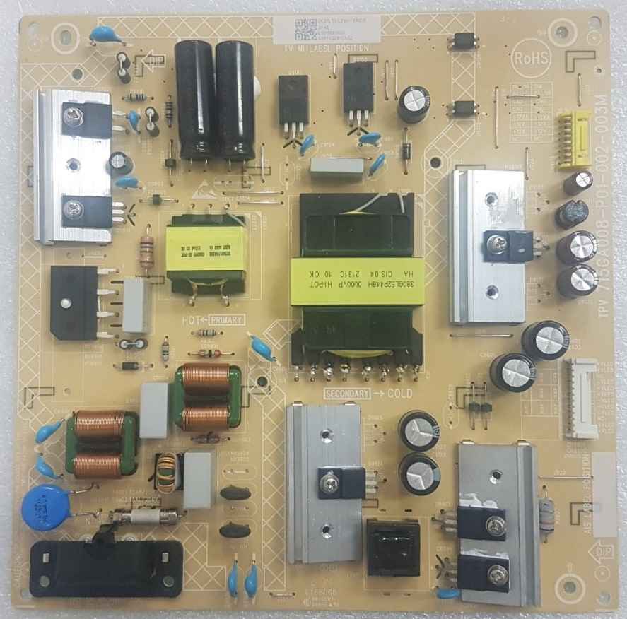 996592201155  ADAPTER BOARD 715GA008-P01-002-003M, PLTVLY801XAJK/CB, TPM21.5E LA / 50PUS7406/12