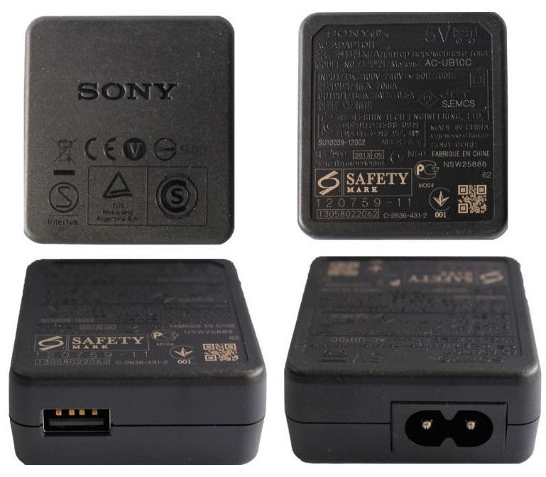 149042961 USB Адаптер за фотоапарати SONY ICL-3000 MEX-6, 100-240VAC 70mA, 5V DC/0.5A