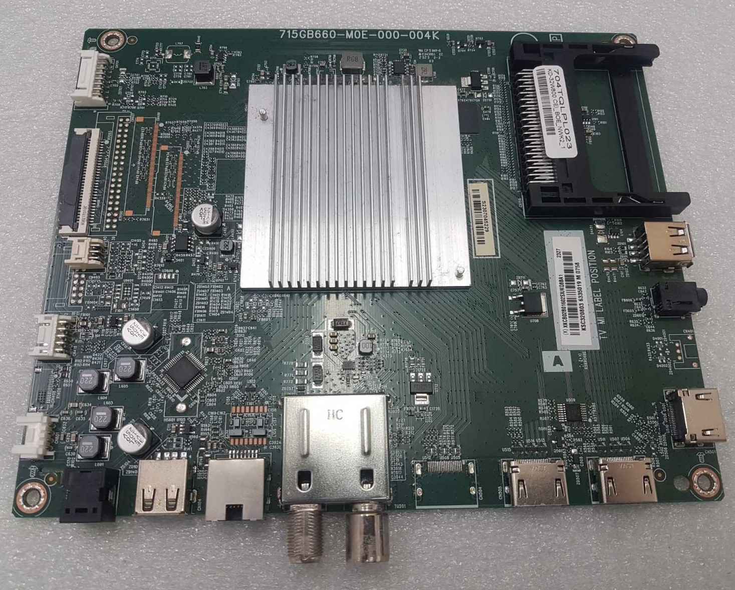 101219111 8487281 PWB A(MB) 715GB660-M0E-000-004K, LCD TPT320WH-WHBF55.K (HV320WHB-F55 Rev.6.0) / KD-32W800