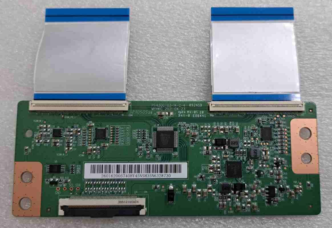 996592300268 TCON PWB PT430CT03-14_V2.4 (LCD TPT430WF-AT0314.H S25Q) / PHILIPS 43PFS6808/12 FZ1