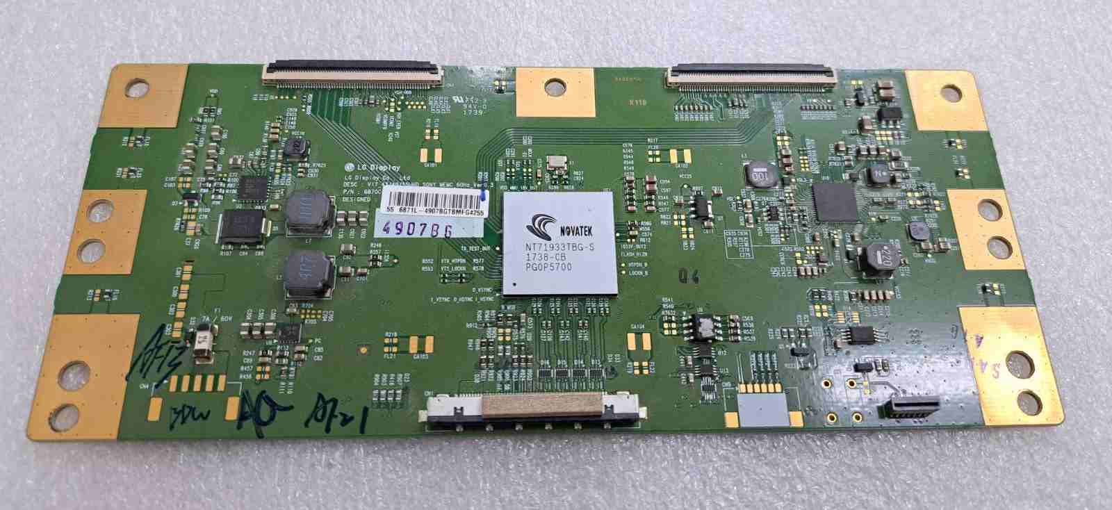 189706012 6016186 T-CON(55), 6871L-4907B, Wistron (W55QWSEB) / KD-55XF8096