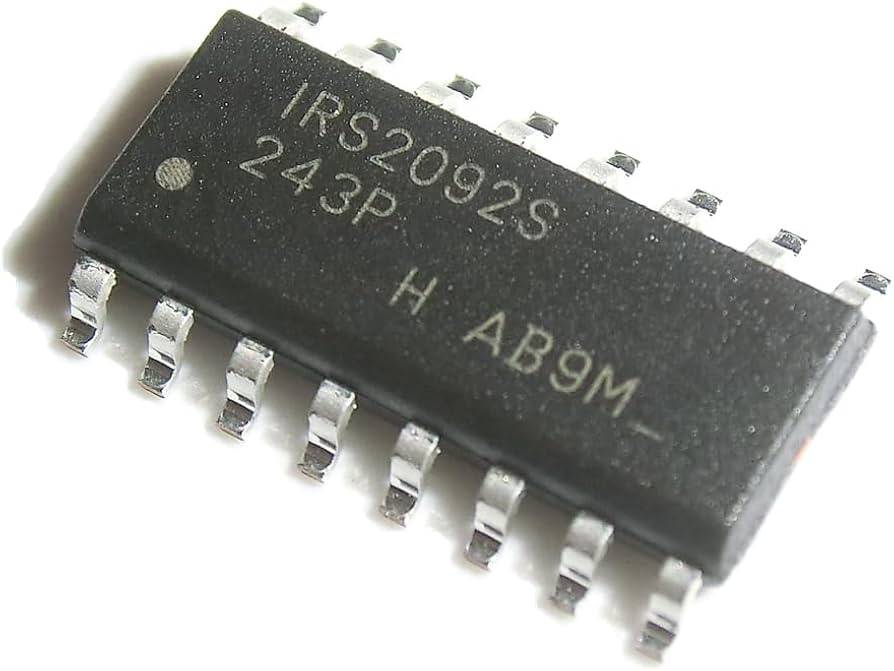 IRS2092STRPBF Интегрална схема IC аудио усилвател; 800kHz; 10÷18VDC; Ch: 1; Клас на усилв: D; SO16