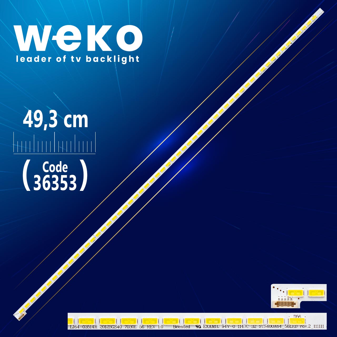 SLED 2012SGS40 7030L 56 REV1.0 Backlight 40