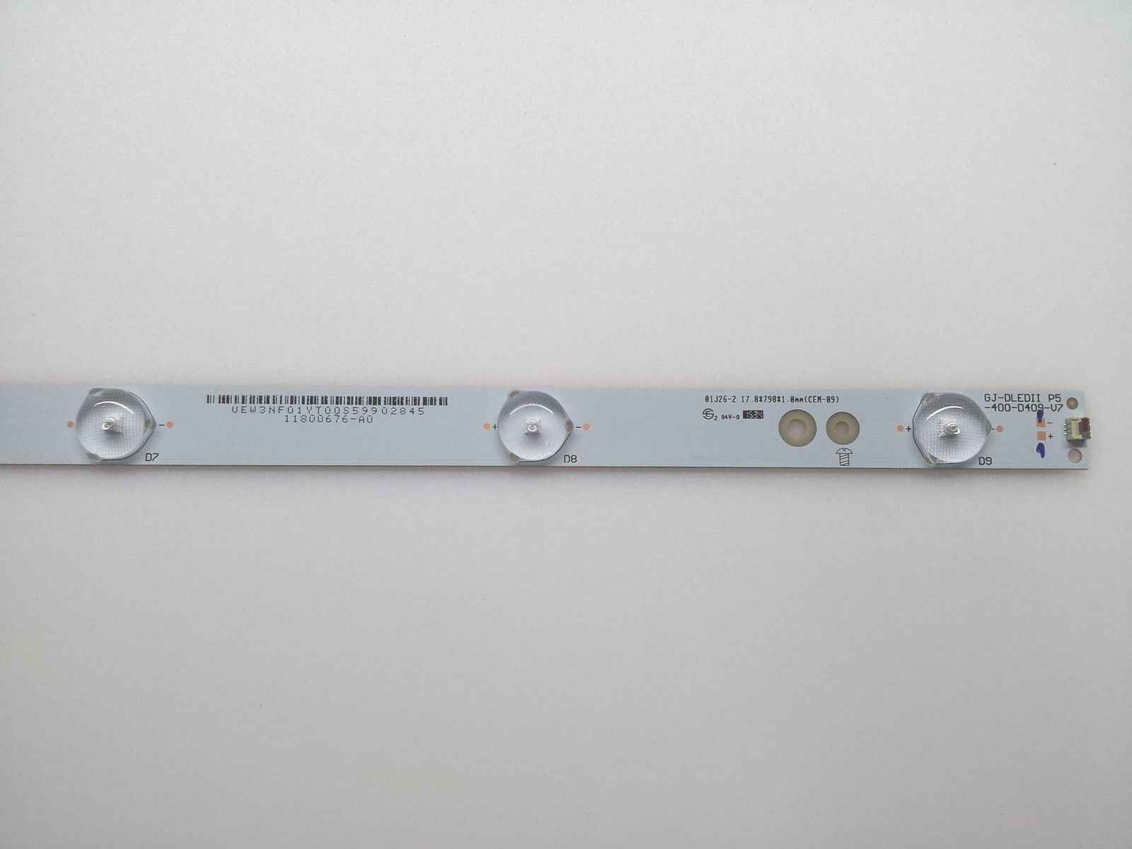 996599001102 LED SET TPT400LA-J6PE1 SC1M/SC1R, GJ-DLEDII P5-400-D409-V7 *4 *9led 798mm