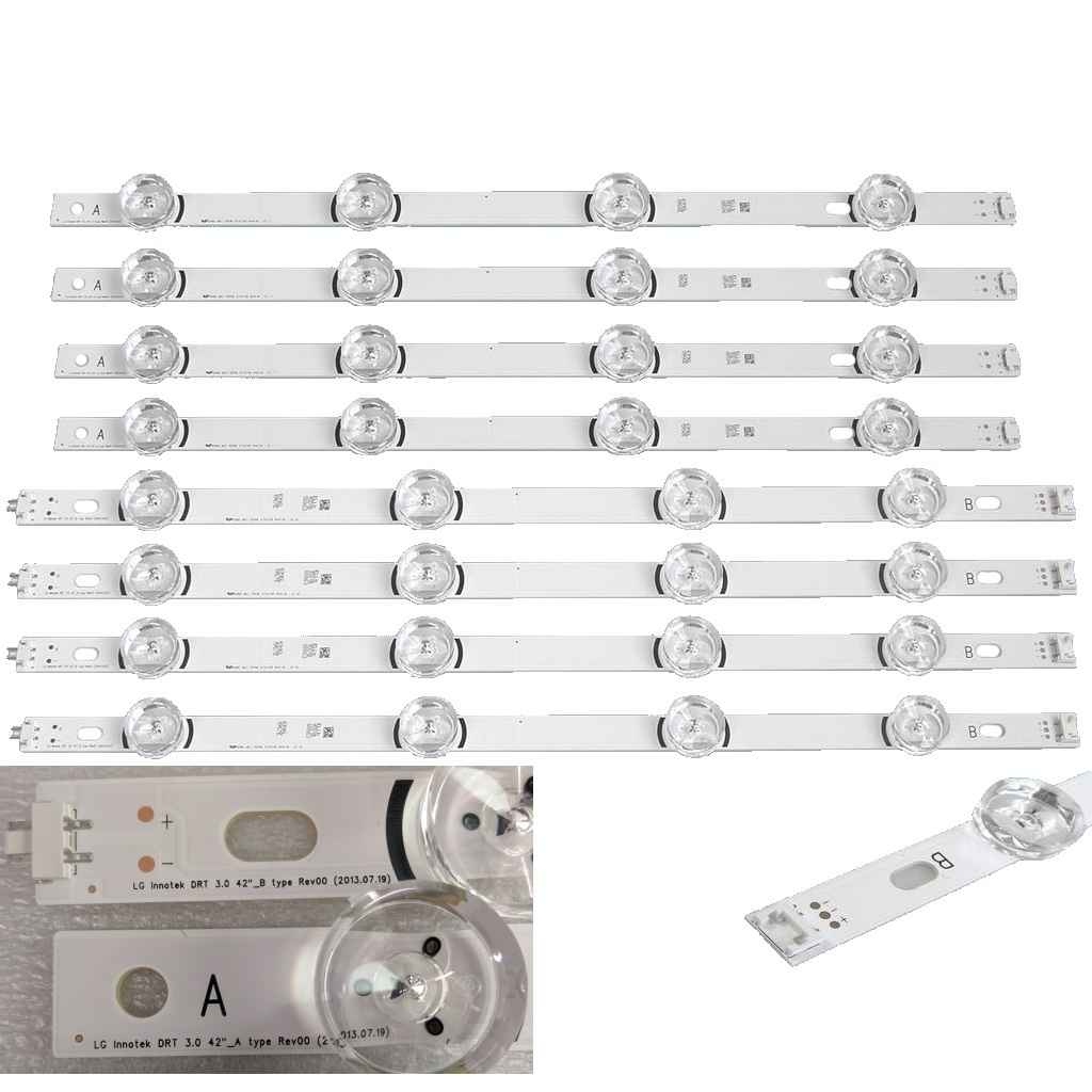 AGF78402101 ALT LED LC420DUE-FGA3,-FGA6,-FGP2,-MGA3,-MGP1,-FGP2, HC420DUN-VAHS2-51XX, T420HVJ01.3 4*A 4led+4*B 4led / 42LB65 42LF65